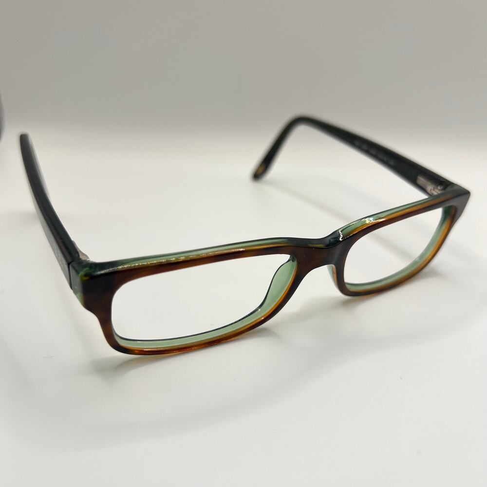 Ray-Ban RB5187 2445 Eyeglasses Brown Green Frames Only 50-16-140